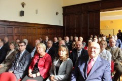 Obchody Jubileuszu 20-lecia Powiatu Wschowskiego w auli I Zespołu Szkół we Wschowie