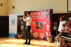 Występ ucznia I Zespołu Szkół we Wschowie