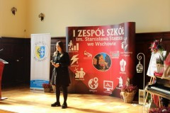 Występ uczennicy I Zespołu Szkół we Wschowie