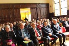 Obchody Jubileuszu 20-lecia Powiatu Wschowskiego w auli I Zespołu Szkół we Wschowie