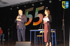 Przywitanie gości przez Starostę Wschowskiego i Dyrektor SOSW