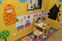 Kącik Malucha znajduje sie na II piętrze, tuz obok Wydziału Komunikacji i Dróg