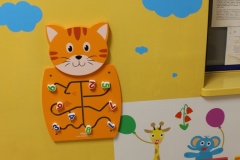 Kącik Malucha znajduje sie na II piętrze, tuz obok Wydziału Komunikacji i Dróg