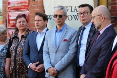 Wspólna konferencja prasowa samorządowców z terenu Powiatu Wschowskiego