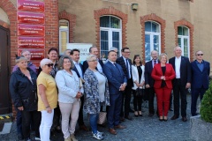 Wspólna konferencja prasowa samorządowców z terenu Powiatu Wschowskiego