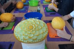 Owocowe i warzywne rzeźby w Staszicu – kurs carvingu