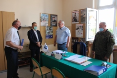 wizyta Starosty Wschowskiego w Powiatowej Komisji Lekarskiej