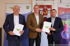Podpisanie umowy na Lubuską Bazą Sportową  2023
