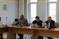 Od lewej: Tadeuz Skrzyczyński, Anna Kłosowska, Waldemar Starosta