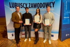 uczniowie I Zespołu Szkół we Wschowie