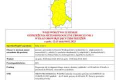 Ostrzeżenie meteorologiczne