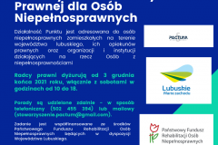 Mobilny Punkt Pomocy Prawnej dla Osób Niepełnosprawnych