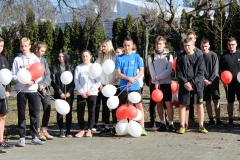 Uczniowie I Zespołu Szkół im. Stanisława Staszica we Wschowie wzięli udział w Biegu Pamięci Żołnierzy Wyklętych –  Tropem Wilczym w Parku Tysiąclecia