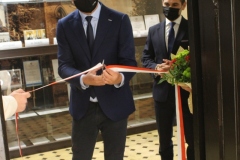 Krzysztof Niedzielski - Dyrektor Oddziału Stena Recykling we Wschowie dokonuje uroczystego otwarcia pracowni