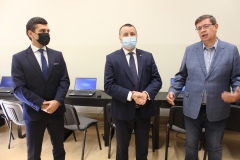 od lewej: Jakub Ślipko, Andrzej Bielawski, Krzysztof Grabka