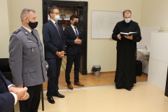 Uroczyste poświęcenie pracowni komputerowej