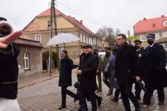 odsłonięcie muralu w I Zespole Szkól im. Stanisława Staszica we Wschowie