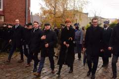 odsłonięcie muralu w I Zespole Szkól im. Stanisława Staszica we Wschowie