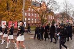 odsłonięcie muralu w I Zespole Szkól im. Stanisława Staszica we Wschowie