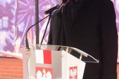 odsłonięcie muralu w I Zespole Szkól im. Stanisława Staszica we Wschowie