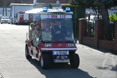 Przejazd młodych adeptów OSP