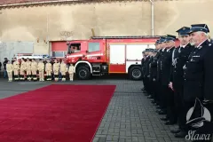 Uroczyste wręczenie promes  dla Młodzieżowych Drużyn Pożarniczych