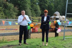 Starosta Wschowski Andrzej Bielawski i Posłanka do Parlamentu Europejskiego Elżbieta Rafalska