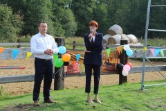 Starosta Wschowski Andrzej Bielawski i Posłanka do Parlamentu Europejskiego Elżbieta Rafalska