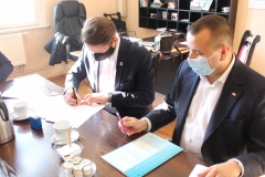 Od lewej: Piotr Wieland, Andrzej Bielawski