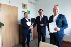 od lewej: Andrzej Bielawski, Andrzej Gonia, Waldemar Starosta