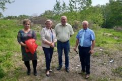 Przed posiedzeniem Komisji Rolnictwa i Ochrony Środowiska odbyła się wizja lokalna.