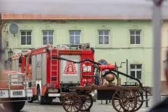 Zrekonstruowana sikawka konna wyprodukowana we Wschowie