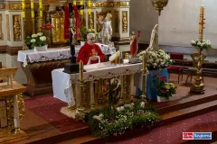 Mszę poprowadził ks. kan. Jerzy Ślusarczyk