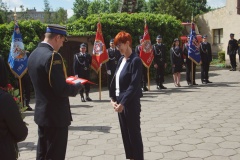W związku z przypadającym w tym roku jubileuszem 30-lecia powołania Państwowej Straży Pożarnej, Posłanka do Parlamentu Europejskiego Pani Elżbieta Rafalska została odznaczona przez Lubuskiego Komendanta Wojewódzkiego PSP st. bryg. Patryka Maruszaka medalem za szczególną współpracę na rzecz rozwoju Państwowej Straży Pożarnej.
