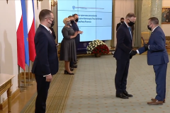 Wręczenie powołania  Panu Andrzejowi Bielawskiemu do Rady ds. Samorządu Terytorialnego