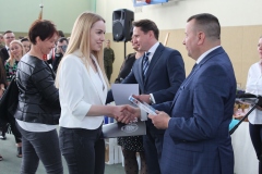 W uroczystym pożegnaniu absolwestów uczestniczył Starosta Wschowski Andrzej Bielawski