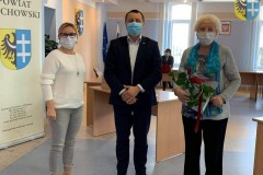 Od lewej: Katyarzyna Ciepła-Nowak, Andrzej Bielawski, Emilia Opala