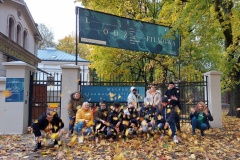 Uczestnicy projektu "Bajkowy świat, który bawi, uczy i wychowuje"