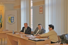 Starosta Wschowski z Powiatowym Lekarzem Weterynarii