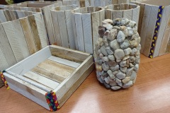 Prace wykonane przez uczestników projektu "Rehabilitacja25 plus".