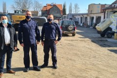 Od lewej: Andrzej Bielawski, Tomasz Kłosowski, Tomasz Szuda