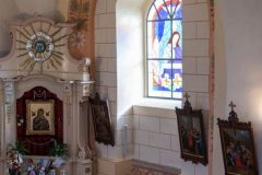prace konserwatorskie w kościele w Goli