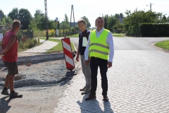 Trwa remont ul. Dworcowej w Szlichtyngowej