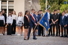 Poczet sztandarowy I LO