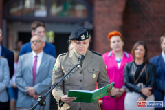 Życzenia od kap. Kamili Staśkiewicz z 4. Zielonogórskiego Pułku Przeciwlotniczego