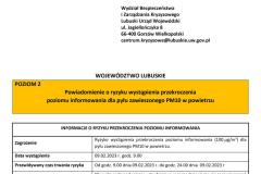 Komunikat GIOŚ str. 1