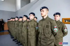 Klasa mundurowa z I Zespołu Szkół