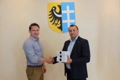 Przekazanie translatorów dla I Zespołu Szkół we Wschowie