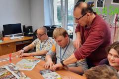 Spotkanie uczniów i nauczycieli z SOSW oraz szkoły partnerskiej z Herrnhut