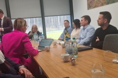 uczestnicy spotkania z Lubuską Wojewódzką Konserwator Zabytków